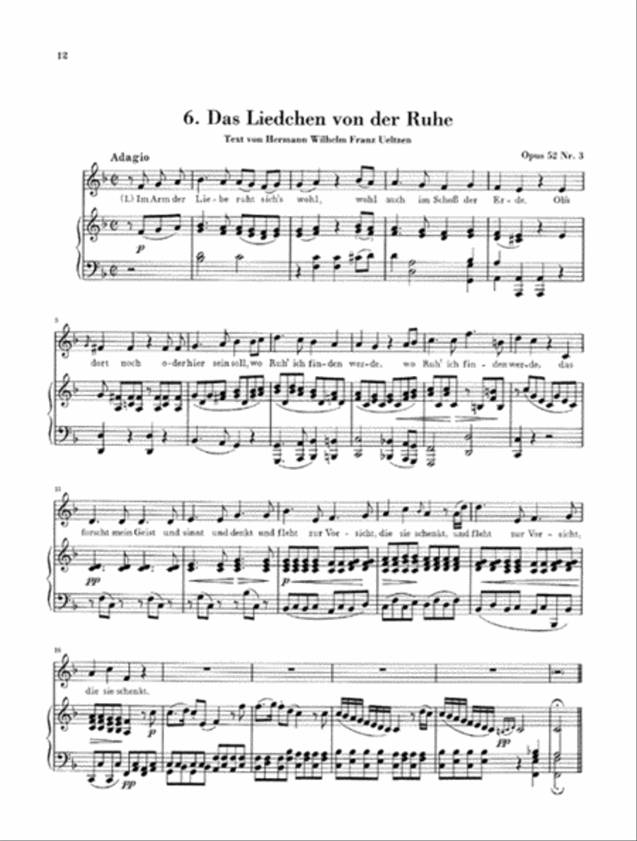 Complete Songs for Voice and Piano – Volume I Voice Solo scores gallery preview page 2