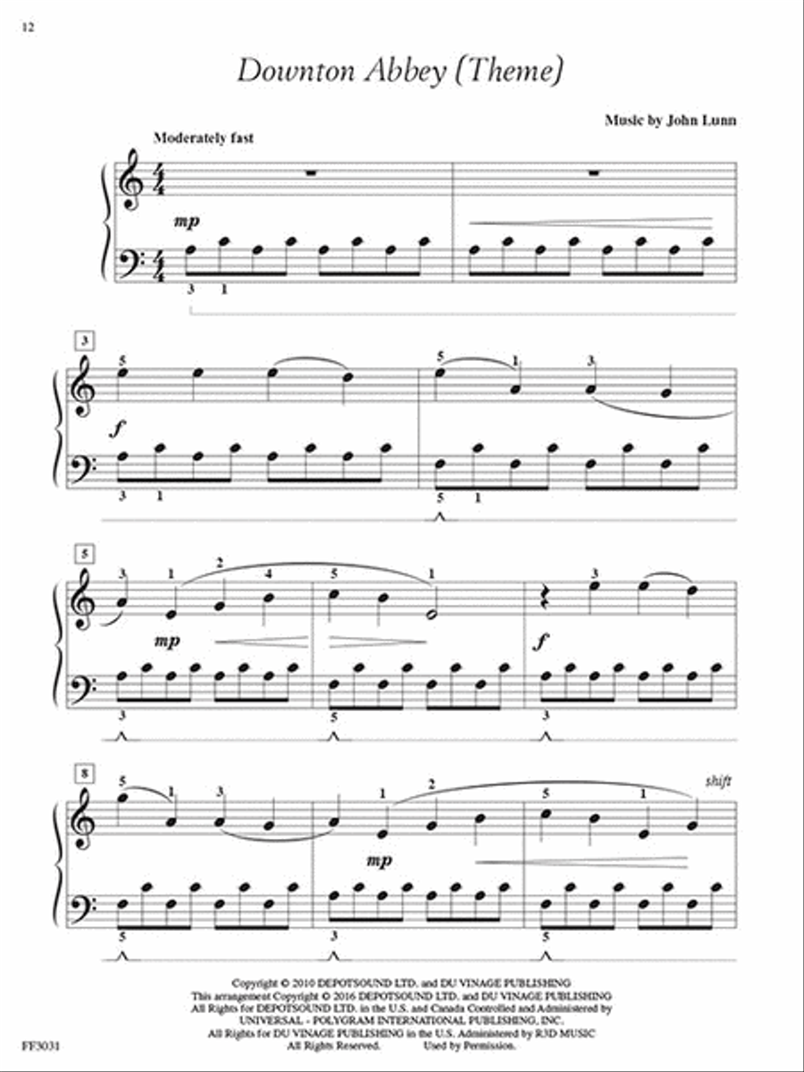 Adult Piano Adventures Popular Book 1 Piano Method scores gallery preview page 3