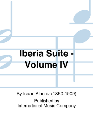 Book cover for Iberia Suite: Volume IV