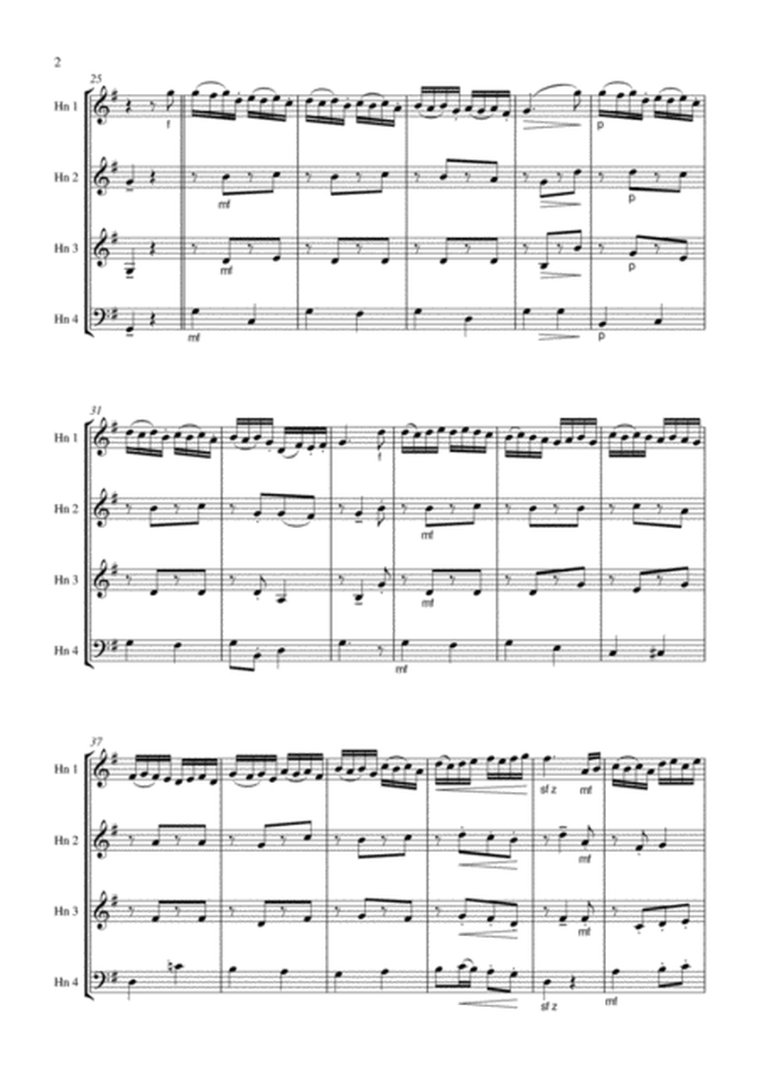 Le Basque for Horn Quartet (Dennis Brain's famous encore) image number null