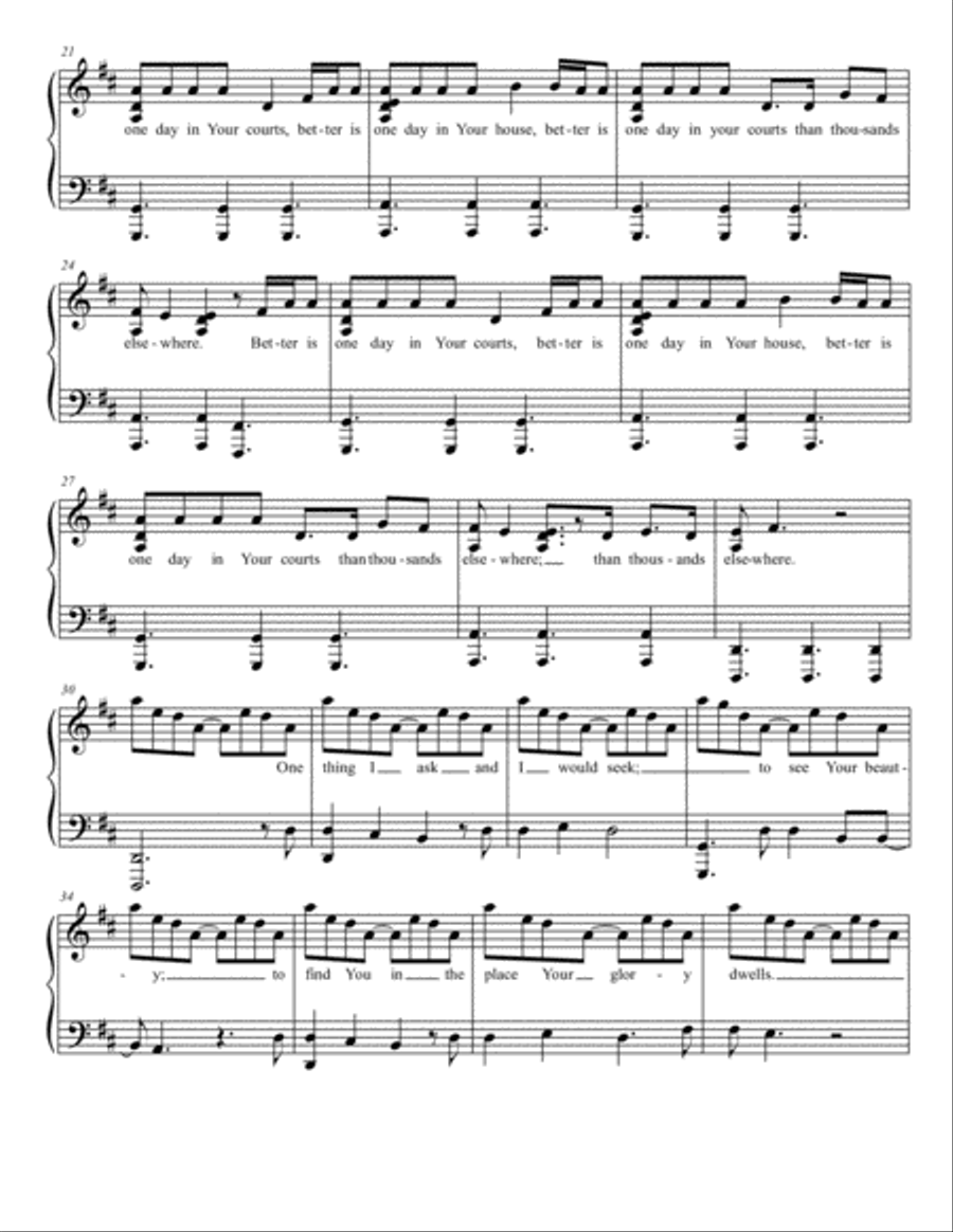 Better Is One Day Voice scores gallery preview page 2