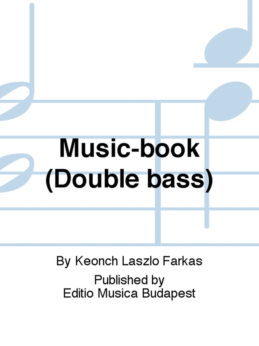 Music-book (Double bass)