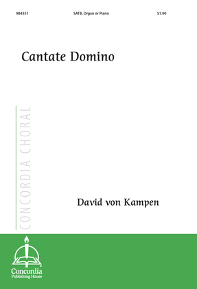 Book cover for Cantate Domino (von Kampen)