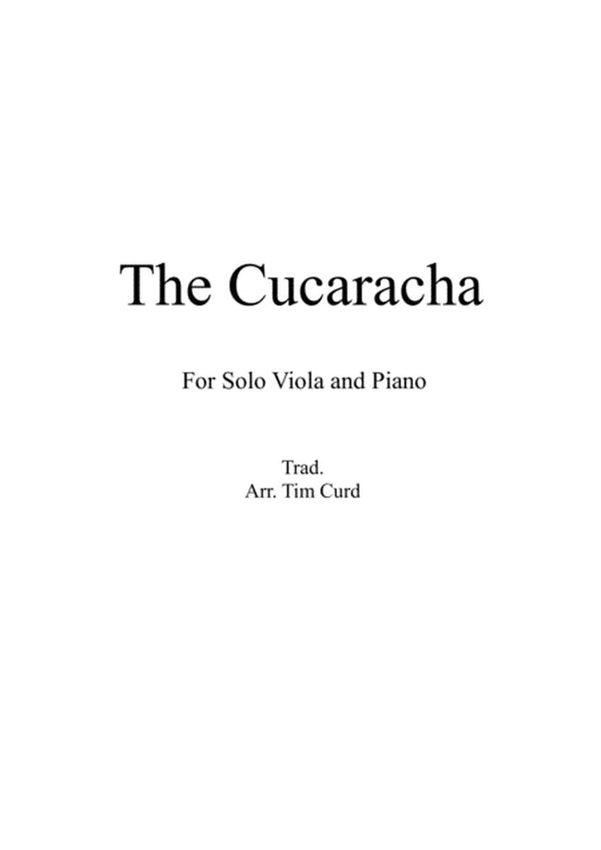 The Cucaracha. For Solo Viola and Piano image number null
