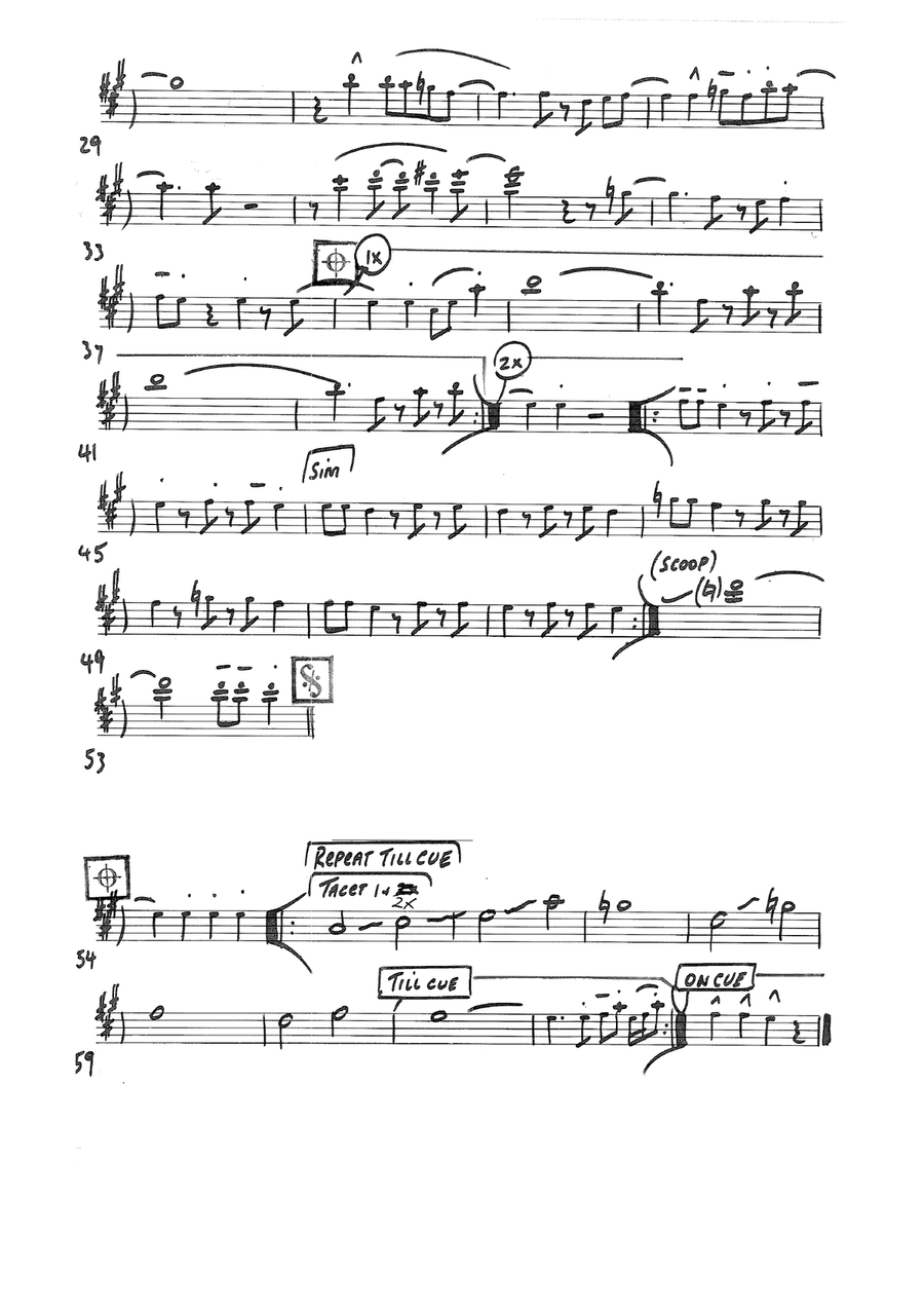 Saturday Night's Alright (for Fighting) Large Ensemble scores gallery preview page 2
