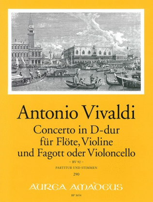 Book cover for Concerto RV 92