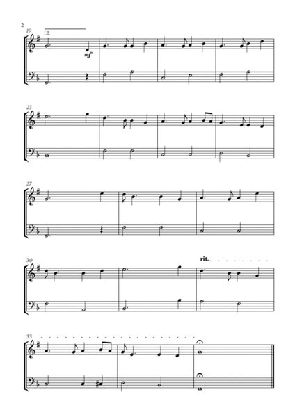 Traditional - Auld Lang Syne for Clarinet and Trombone image number null