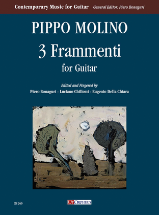 Book cover for 3 Frammenti for Guitar