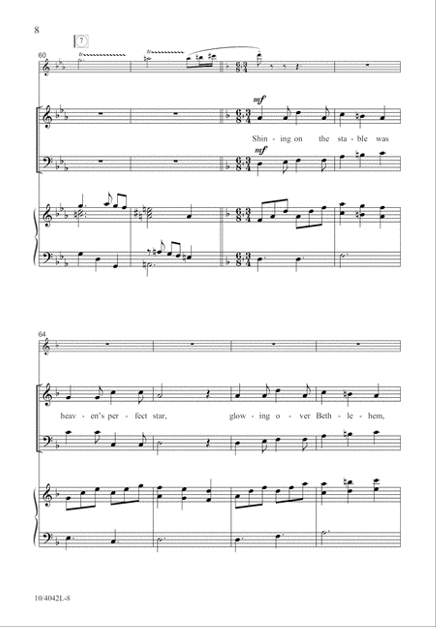 Heaven Sang for Joy Heaven Sang for Joy 3-Part scores gallery preview page 9