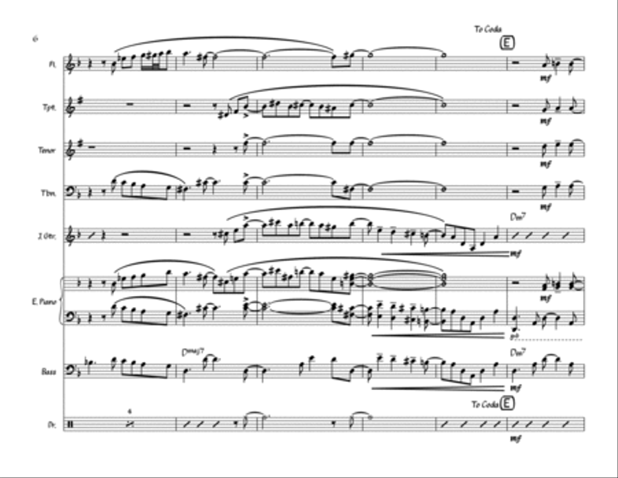Little Sunflower Little Sunflower Large Ensemble scores gallery preview page 6