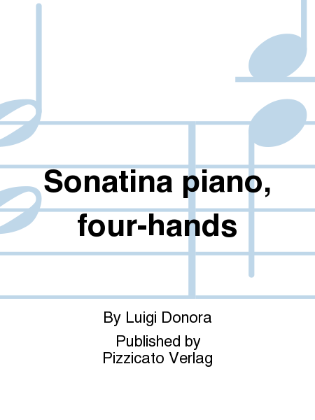 Sonatina piano, four-hands