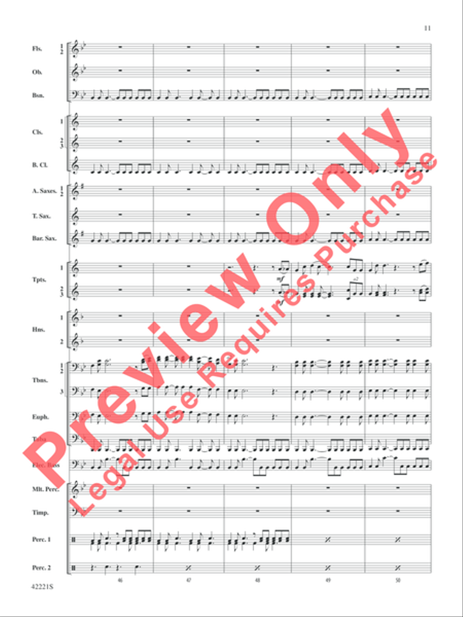 Carry On Concert Band scores gallery preview page 12
