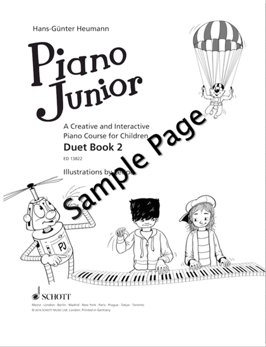 Piano Junior: Duet Book 2 Piano Method scores gallery preview page 1