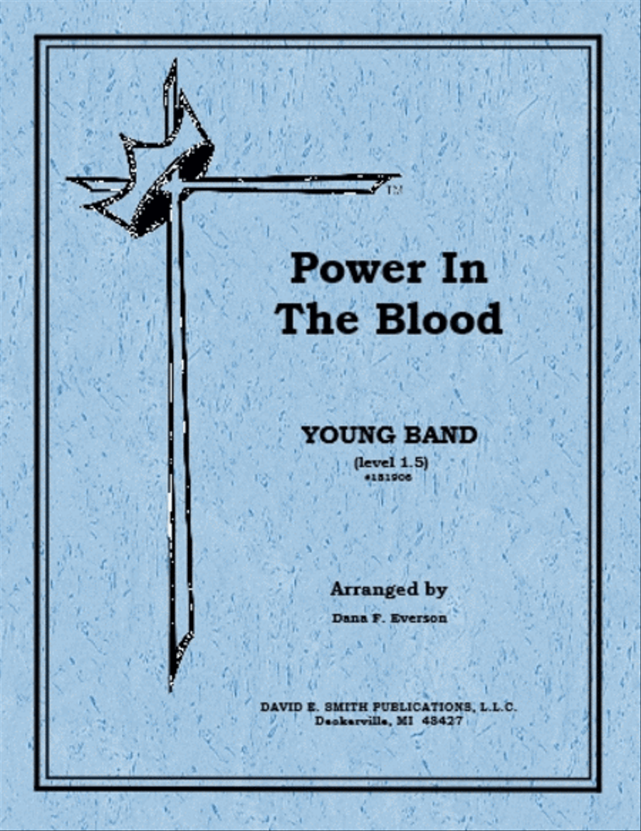Power In The Blood Concert Band scores gallery preview page 1