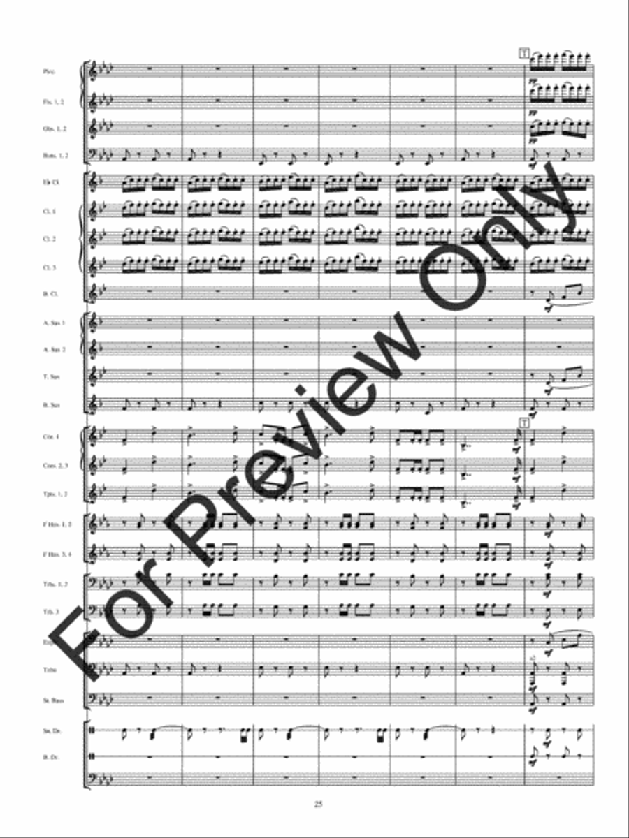Inglesina The Little English Girl Concert Band scores gallery preview page 28