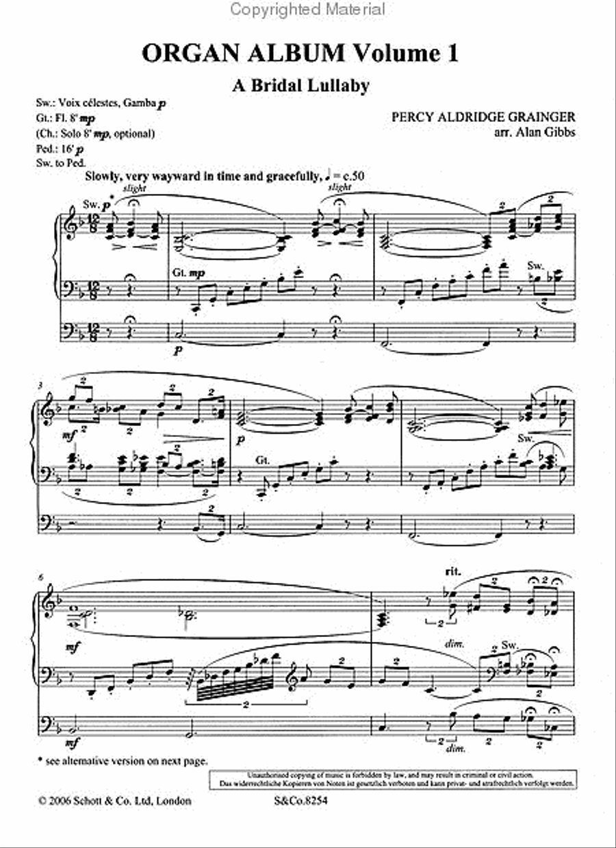 Organ Album Organ Album Organ scores gallery preview page 2