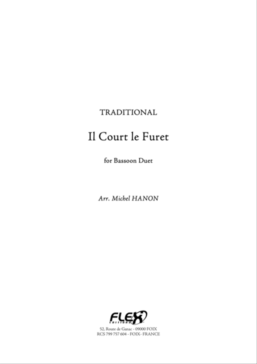 Il Court le Furet Woodwind Duet scores gallery preview page 1