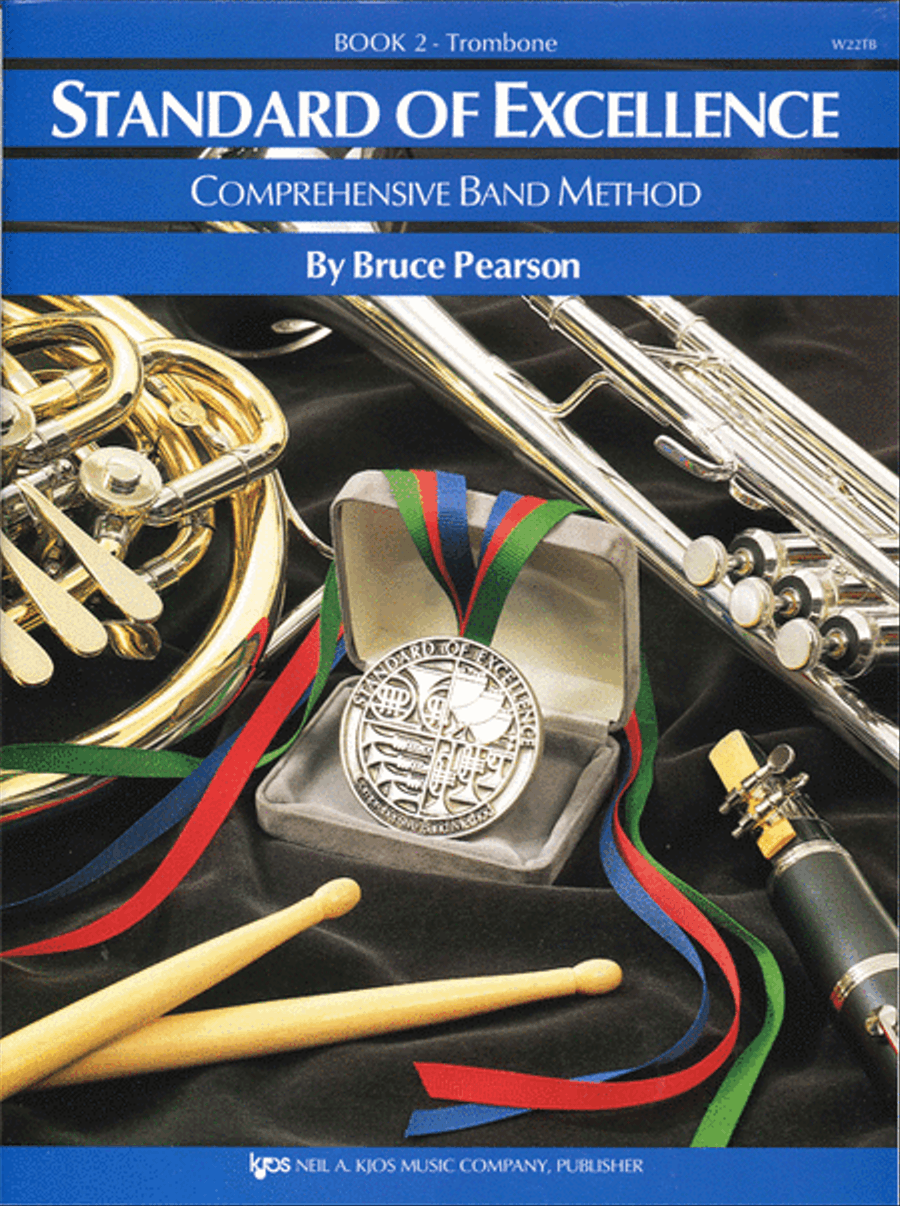 Standard of Excellence Book 2, Trombone Concert Band Methods scores gallery preview page 1