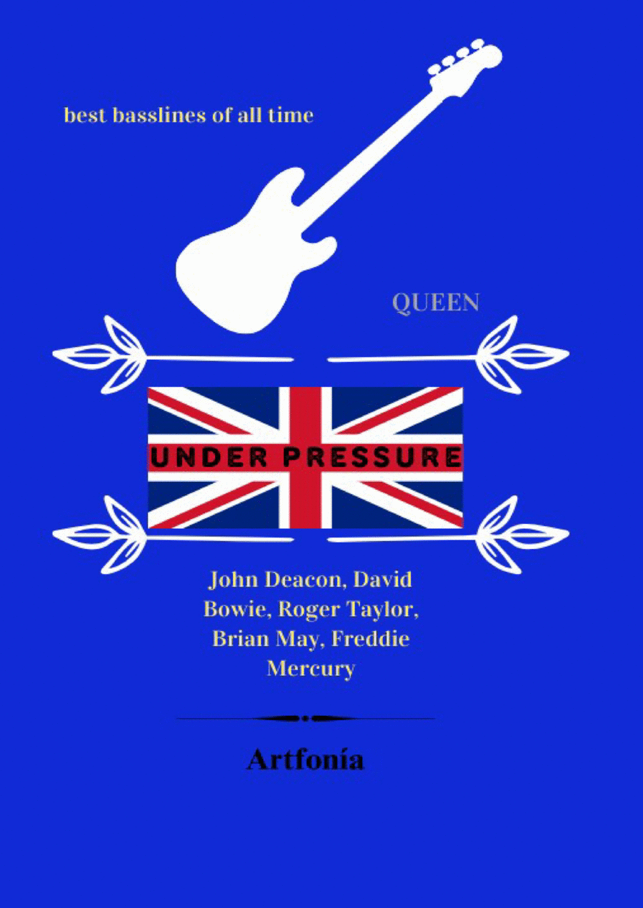 Under Pressure Bass Guitar scores gallery preview page 1