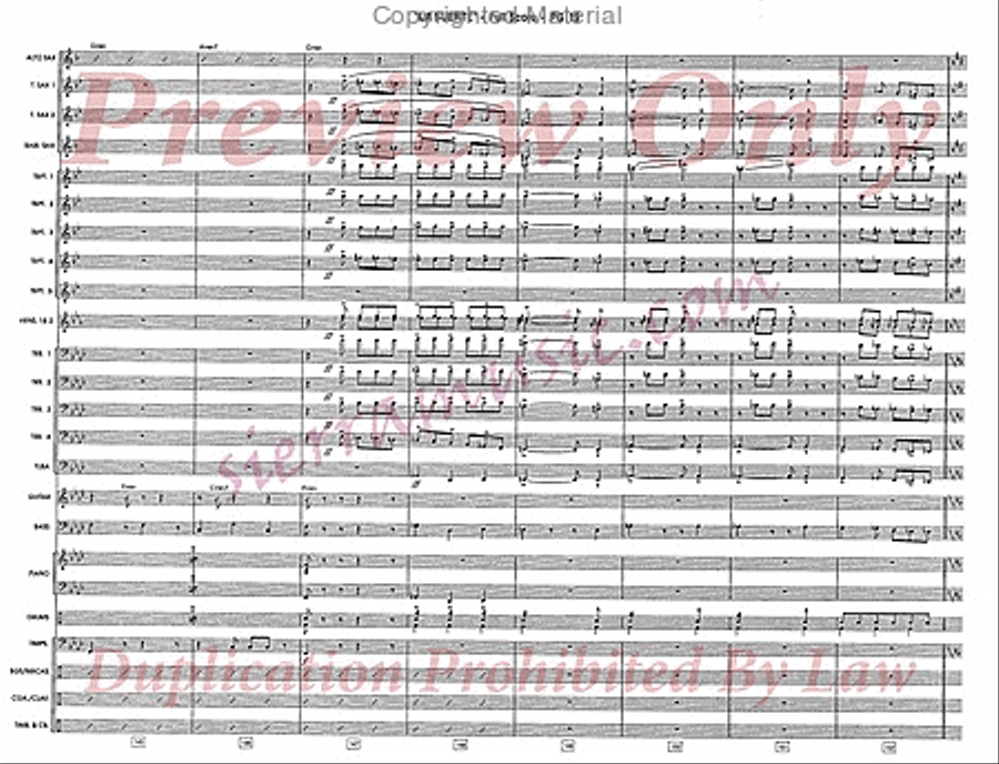 La Suerte De Los Tontos Jazz Ensemble scores gallery preview page 20