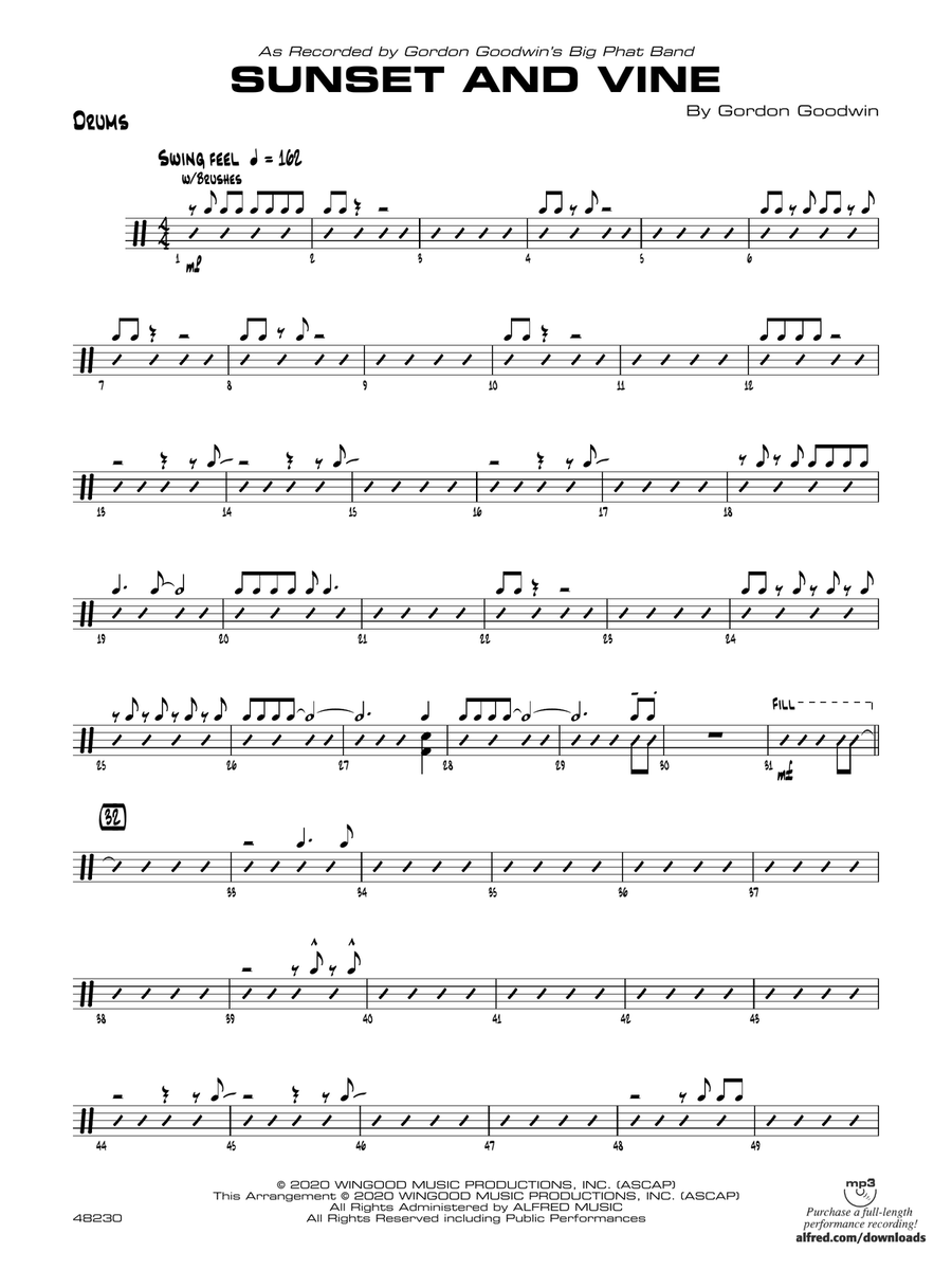 Sunset and Vine: Drums