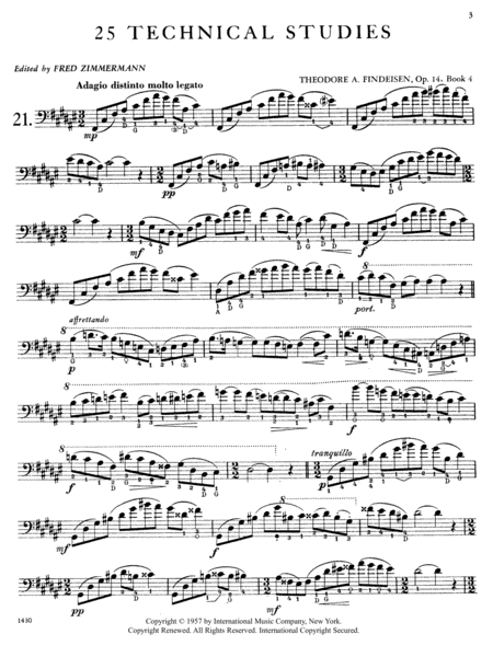 25 Technical Studies, Opus 14, Volume IV