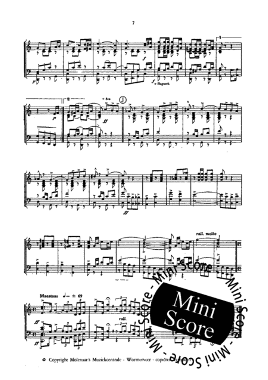 Pug Nose Concert Band scores gallery preview page 9