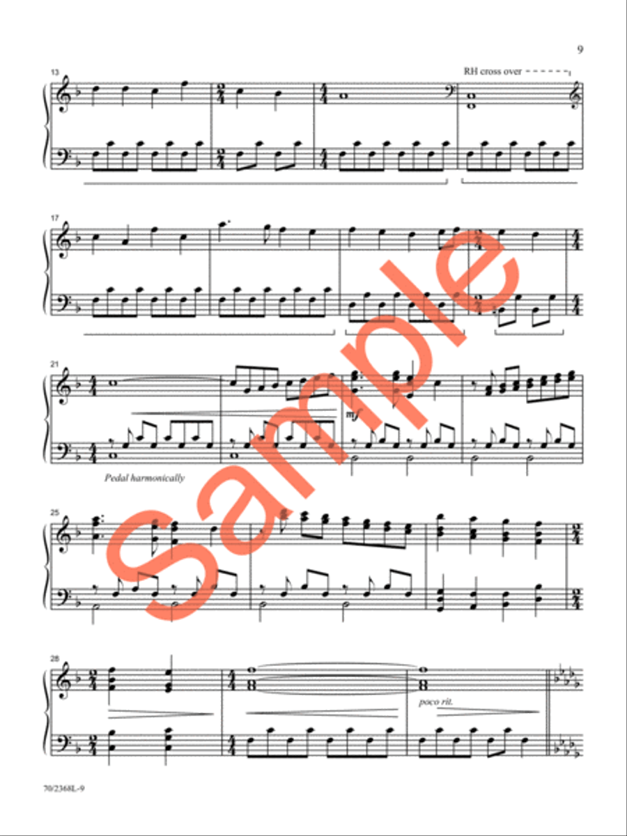 Glad Tidings of Great Joy Piano Solo scores gallery preview page 9