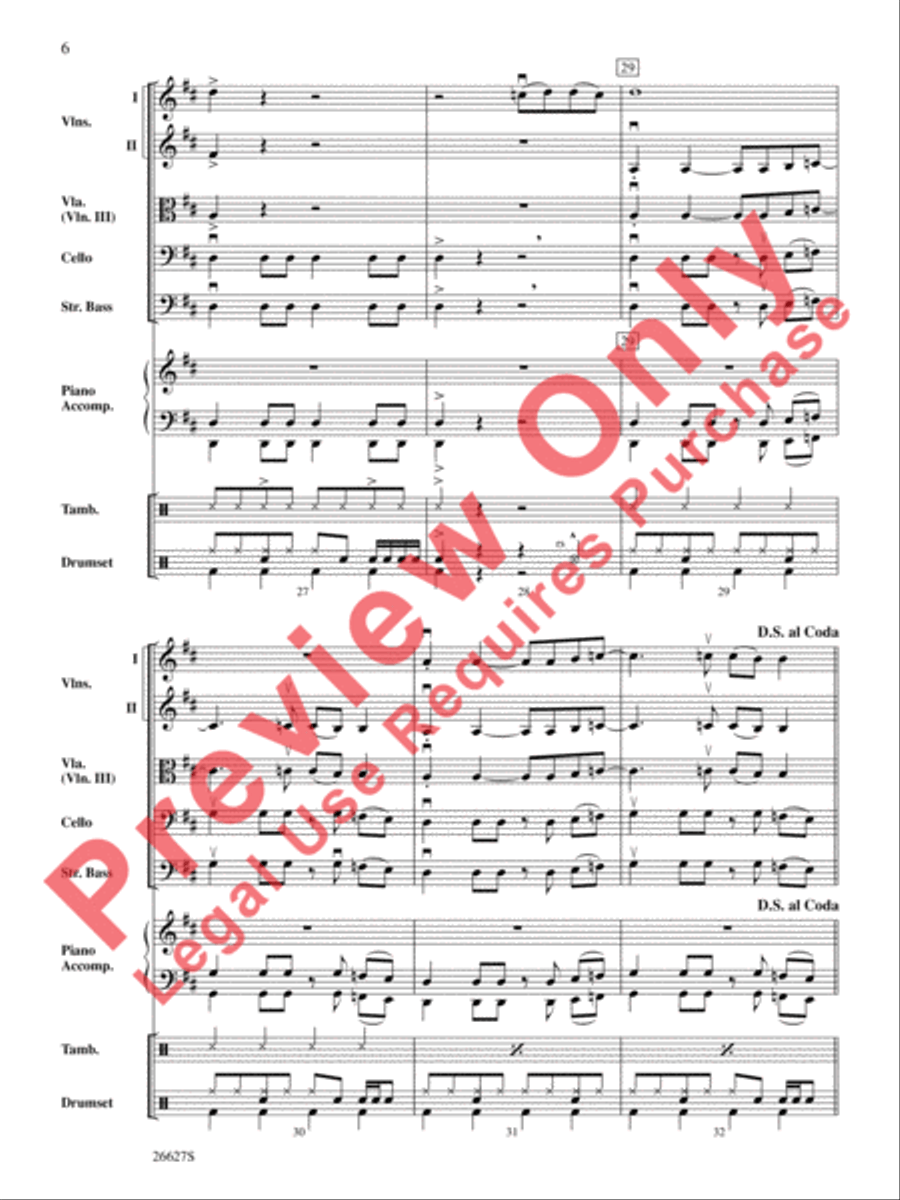 (I Can't Get No) Satisfaction String Orchestra scores gallery preview page 7