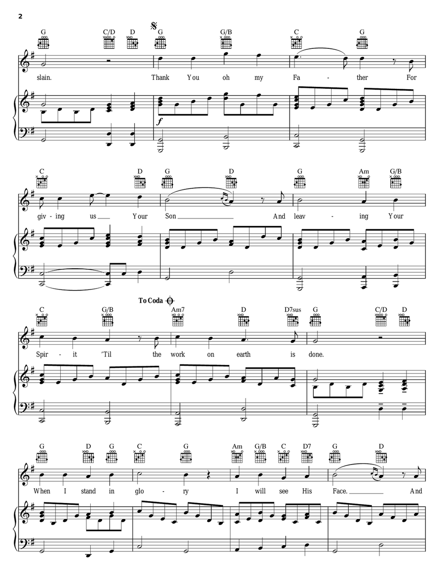 There Is A Redeemer There Is A Redeemer Acoustic Guitar scores gallery preview page 2