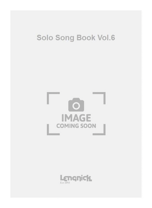 Book cover for Solo Song Book Vol.6