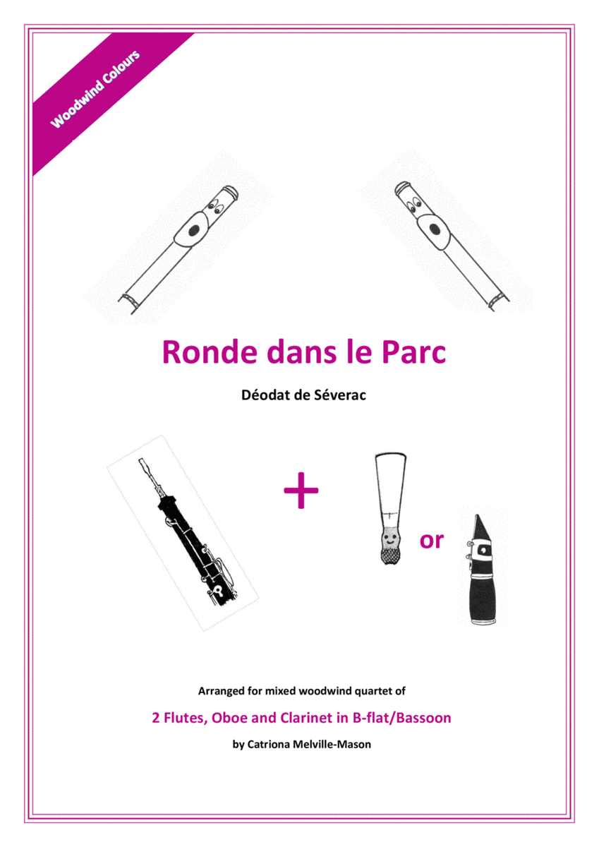 Ronde dans le Parc (2 flutes, oboe & clarinet/bassoon) image number null