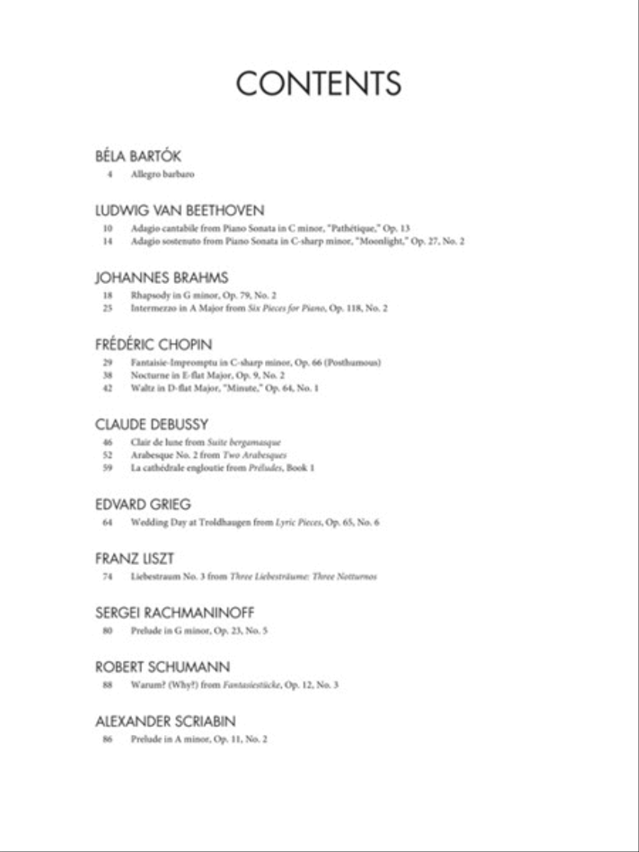 Selected Piano Masterpieces - Early Advanced Schirmer's Library Of Musical Classics Piano Solo scores gallery preview page 2