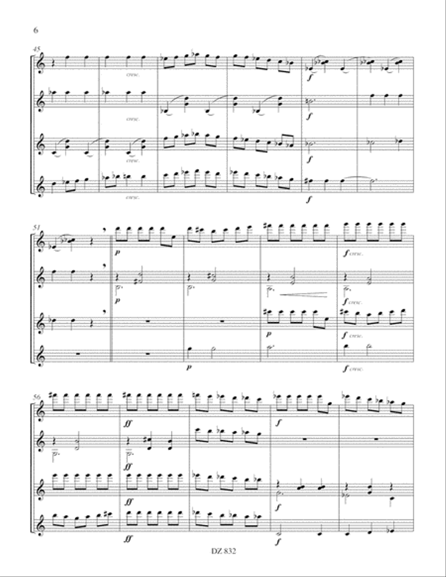 Charabia Guitar Ensemble scores gallery preview page 6