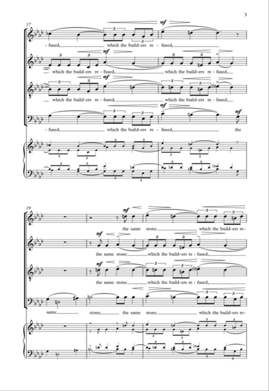 This Is The Gate Of The Lord Choir scores gallery preview page 3