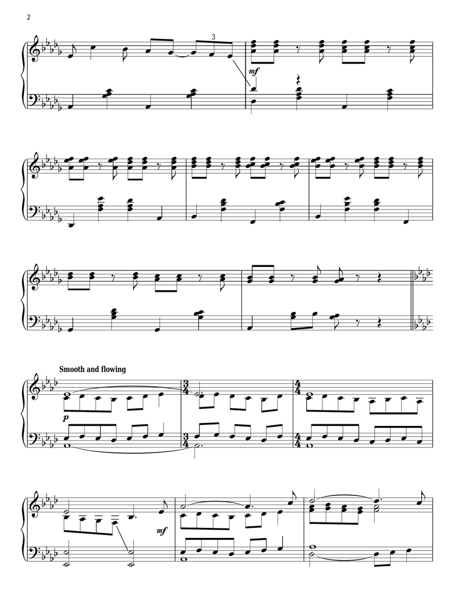 Young Michael Young Michael Piano Solo scores gallery preview page 2
