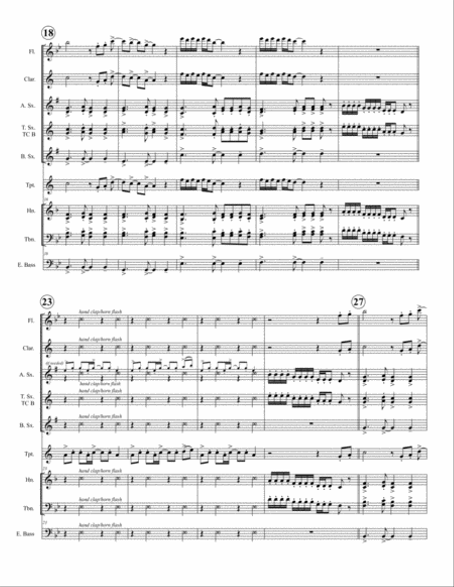 Me! Jazz Ensemble scores gallery preview page 3
