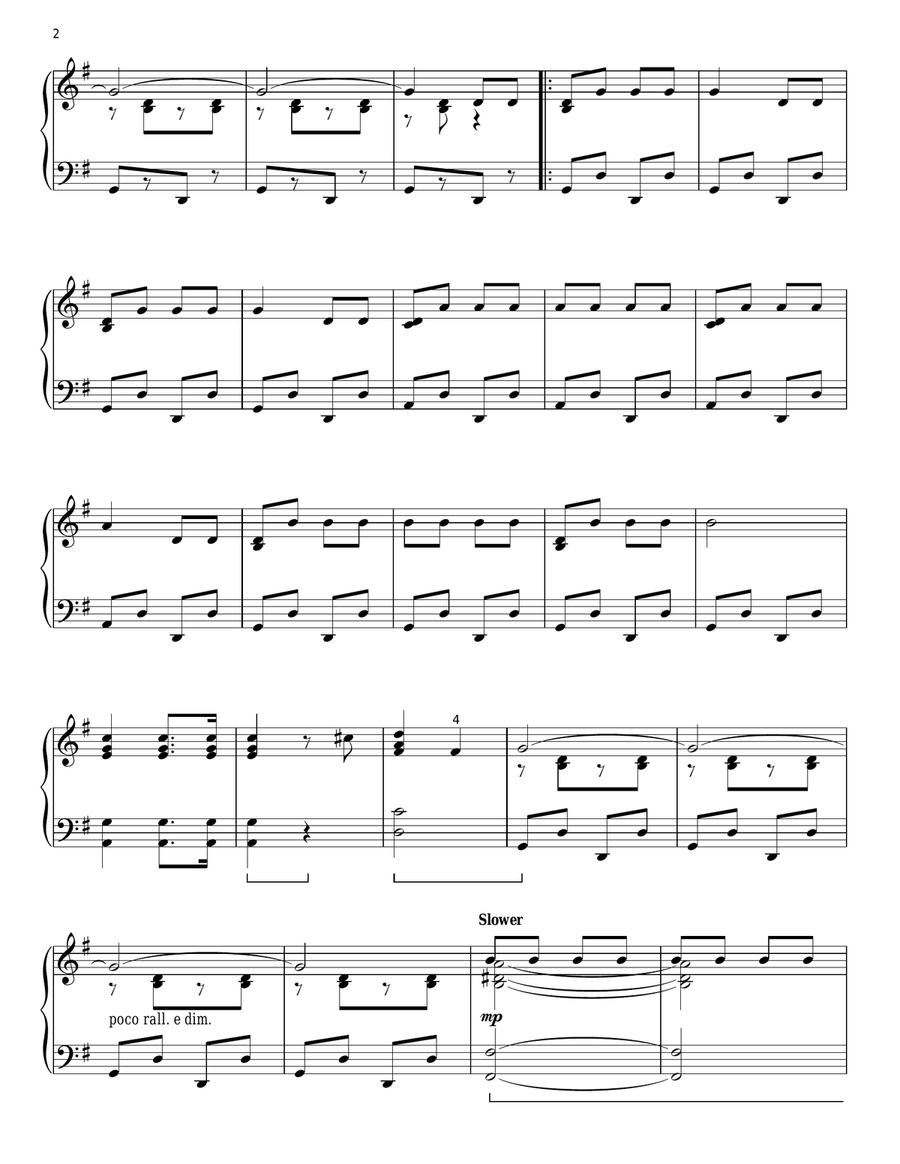 There Is Nothin' Like A Dame Piano Solo scores gallery preview page 2