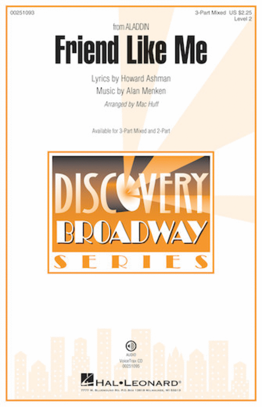 Friend Like Me Friend Like Me Choir scores gallery preview page 1