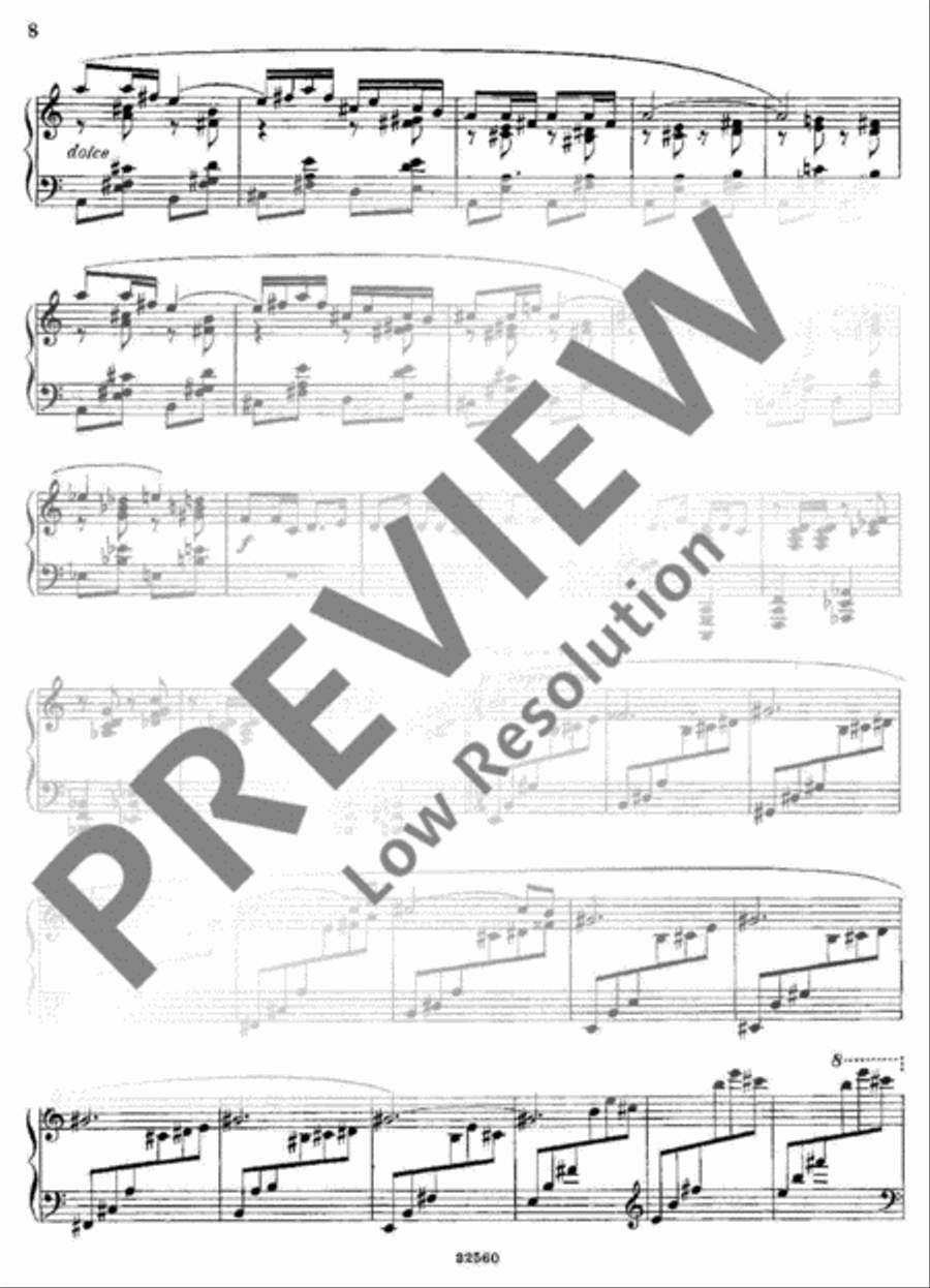Seereise Seereise Piano Solo scores gallery preview page 9