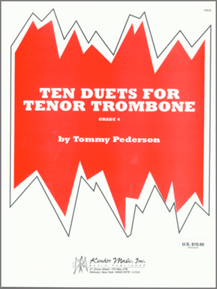 Book cover for Ten Duets For Tenor Trombone