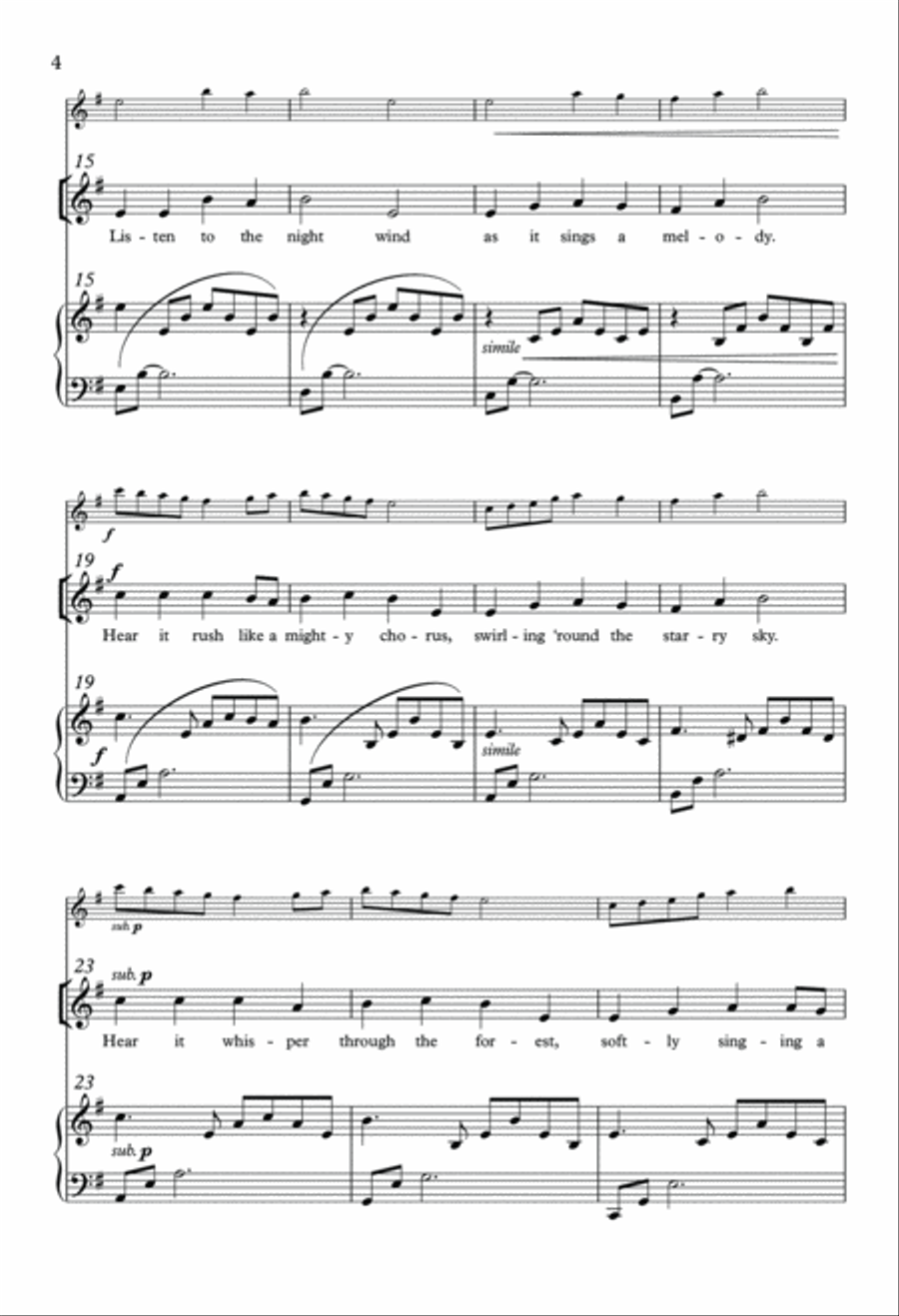 The Night Wind SA scores gallery preview page 4