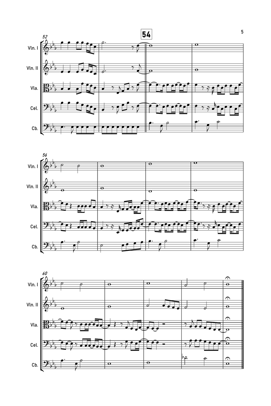 Angels String Quartet scores gallery preview page 5