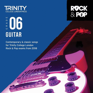 Trinity Rock & Pop Guitar Grade 6 CD 2018
