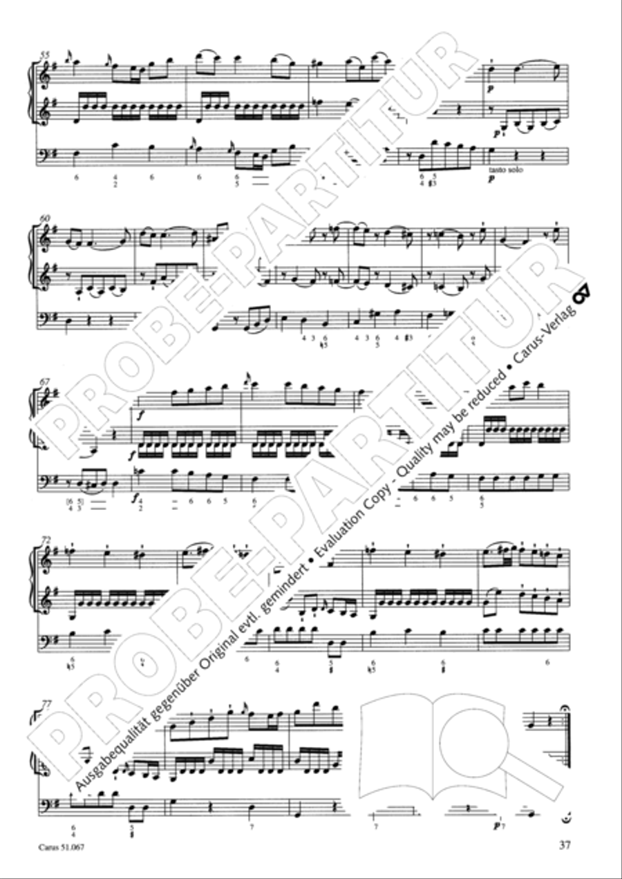 Church Sonatas Church Sonatas Collection / Songbook scores gallery preview page 38