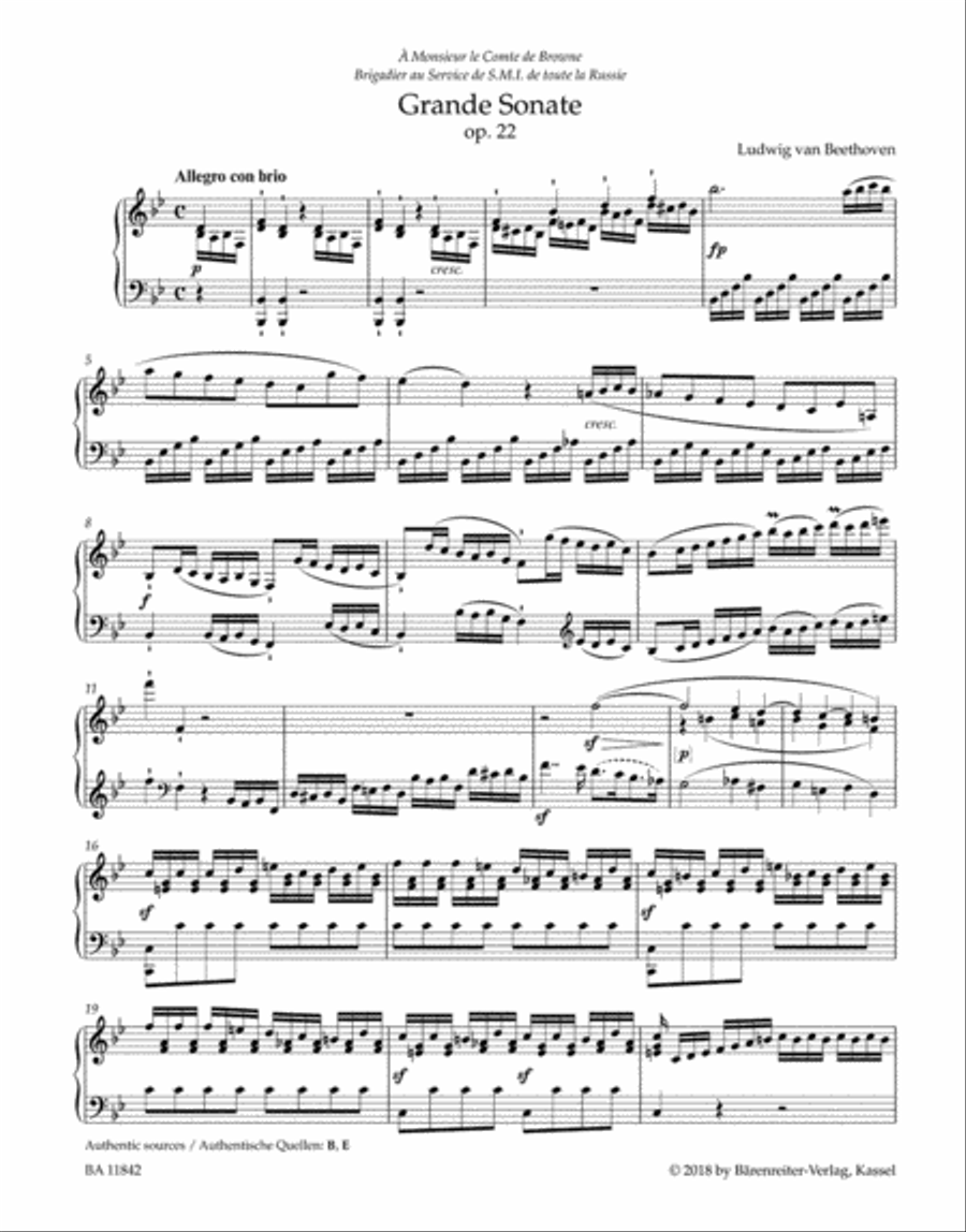 Complete Sonatas for Pianoforte I-III Piano Solo scores gallery preview page 3
