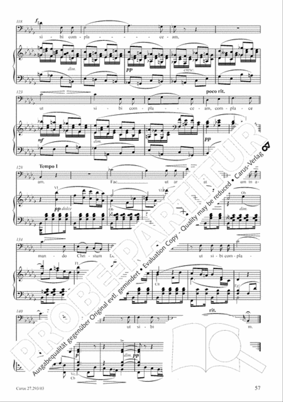 Stabat mater 4-Part scores gallery preview page 64