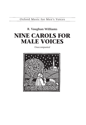 Book cover for Nine Carols for male voices