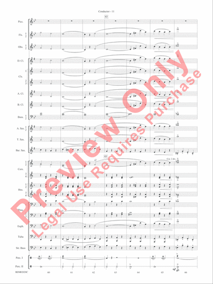 Golden Jubilee Concert Band scores gallery preview page 14