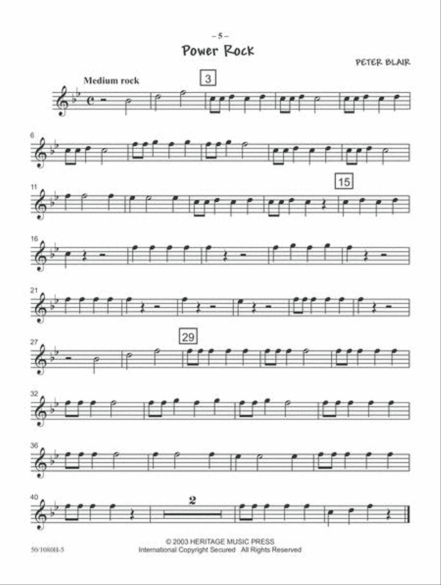 JumpStart First Concert Flute/Oboe Concert Band scores gallery preview page 4